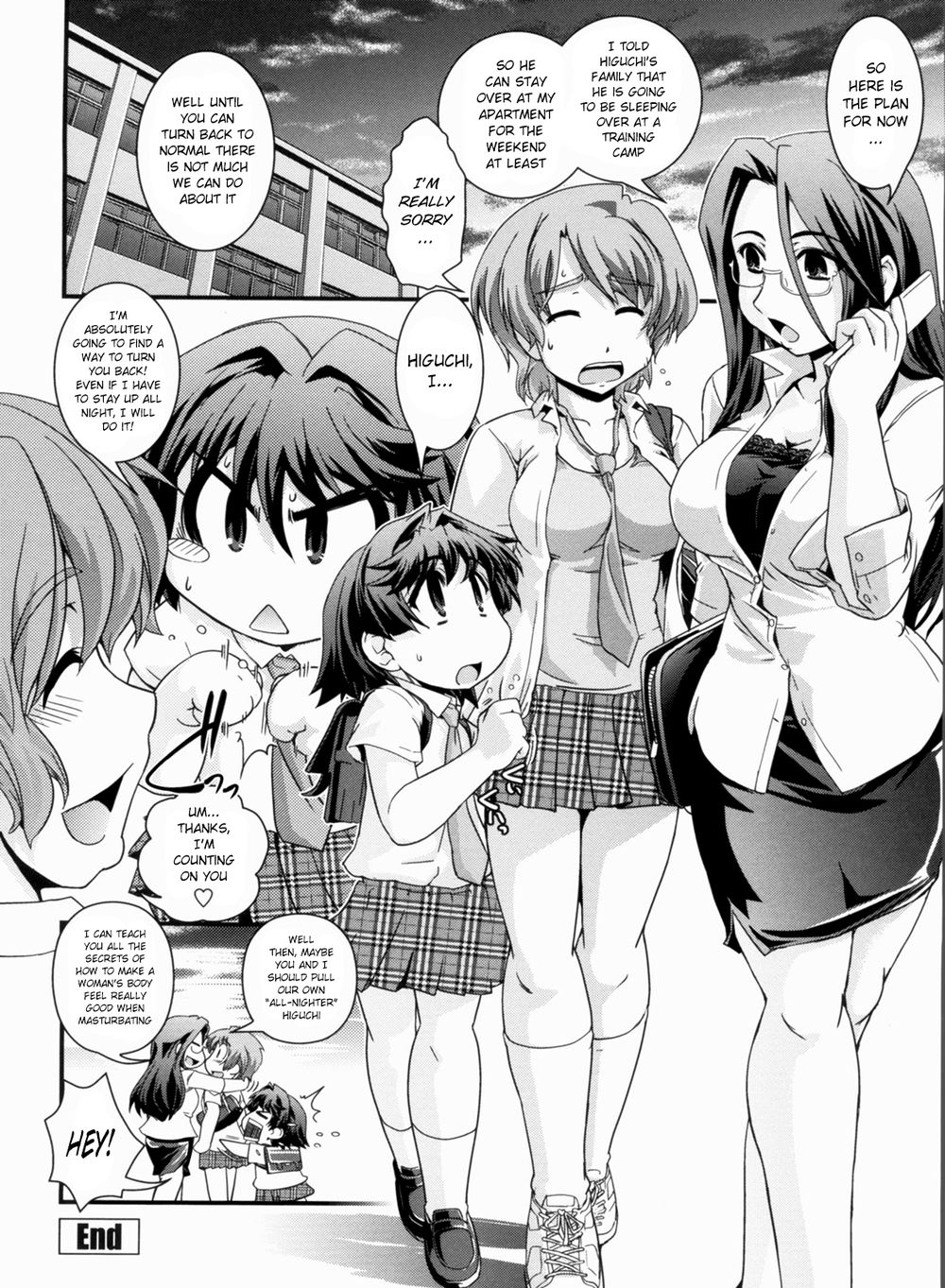 Hentai Manga Comic-Transformed into a Busty Blonde-Chapter 5-20